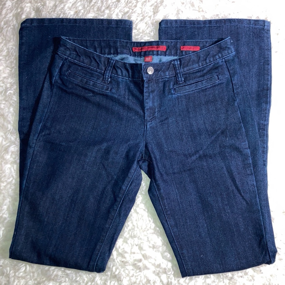 Women’s Y2K Jeans WIDE LEG Banana Republic FLARE Jeans LTD ED Jeans Women 29L 8L